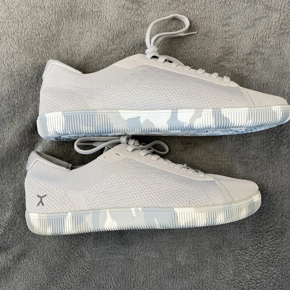 Flux Footwear Adapt Low Mens 12 Womens 13 Grey Camo Minimalist Barefoot Sneaker